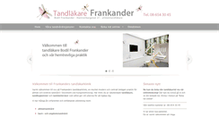 Desktop Screenshot of frankander.se