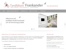 Tablet Screenshot of frankander.se